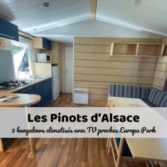 Les Pinots d'Alsace - 3 bungalows climatisés avec TV - Proche Europa Park