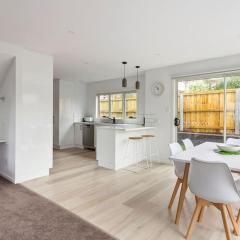 Contemporary with Courtyard by Sandy Bay Delights