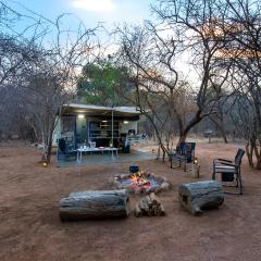 Gravel Roader Caravan at Buffelshuis Safari Camp