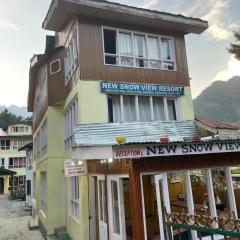 New snow view resort pahalgam