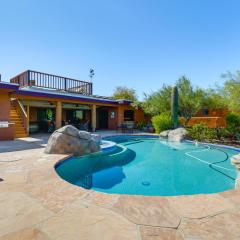 Full Circle Ranch with Pool and Views in Cave Creek
