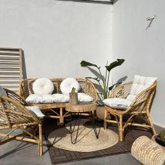 Modern chic rooftop studio