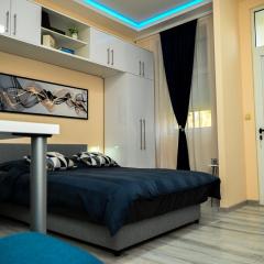 Blue apartment
