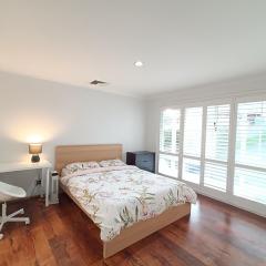 Peaceful Room with Attached Bathroom in Modern, Baulkham Hills Home - BH0