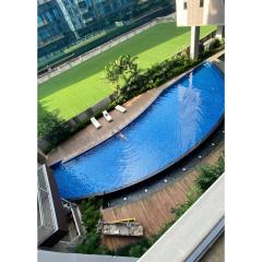 Podomoro Apartment Swimming Pool View- 5th Floor- Min 2N