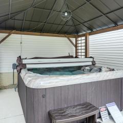 Hot Tub, Lake Access, and Dock Port Clinton Retreat