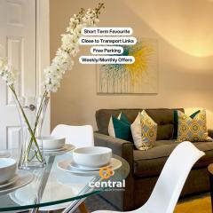 CENTRAL SERVICED APARTMENTS - Cosy 1 Bedroom - Modern - Close to Transport Links - Quiet Neighbourhood - Fast WiFi - Fully Equipped - Smart TVs in All Rooms - Monthly Stays Welcome - FREE Street Parking - Ideal Relocation to Dundee Accommodation