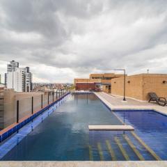 Hermoso apartamento con vista a la montaña en pleno centro de Chapinero