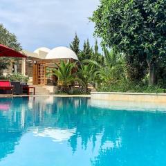 Chambre Sélim, entre piscine et oliviers B&B