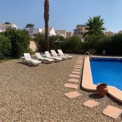 Quiet Relaxing 3 bed 3 bath Villa for 8 Camposol Sect D