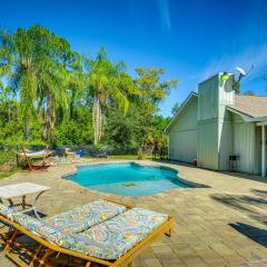 Ormond Beach Retreat with Private Pool and Grill!
