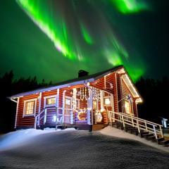 Lapin Villa Hiisi joen rannalla