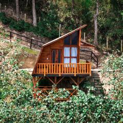 Glamping La Kumbre T con vista a las montañas