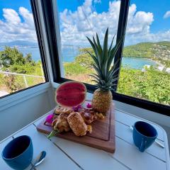 La villa Azur classée 3 étoiles Moderne et Confortable à deux pas de la plage de l Anse à l Ane Trois Îlets - Services Petit Dej et mise à dispo Voiture sur demande