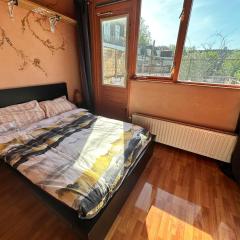 Terraced double bed room