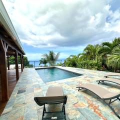 Villa Ô Karet, Vue mer panoramique et Piscine privée