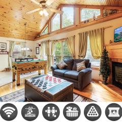3 Bears One-Level Cabin with Pool Table