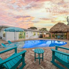 Island Oasis With Heated Pool Private Tiki Bar!