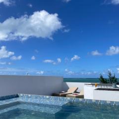 Penthouse - Sea view, Private root top pool, Golf