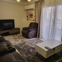 Flat at prime location with wifi and garden view