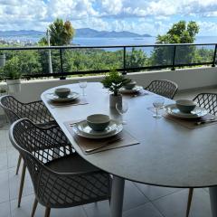 Very nice view of the caribbean sea