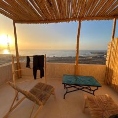 Aman surf paddle yoga