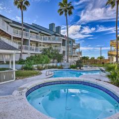 Balcony, Pool and Beach Access Port Aransas Condo!