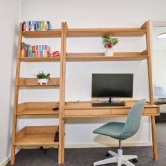 1-Bedroom Apartment with Complete Desk Setup