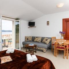 Apartments Ana Lopud - Studio with Balcony and Sea View-5