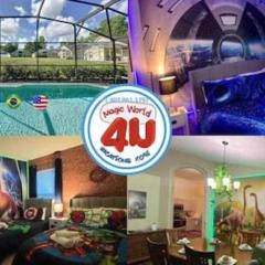 Eco 4 Bdr Thematic & Saltwater Pool Game Room