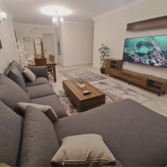 Freshly Modern Renewed 3BR Full AirCod Dar masr Qornfel
