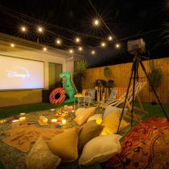 Spacious Family Fun with SUV Hire, Games, Full Kitchen