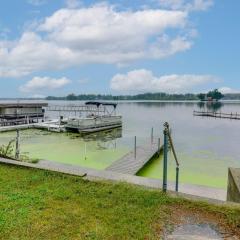 Webster Lake Home with Patio about 3 Mi to Town!