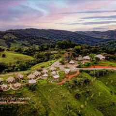 Eco Luxe Glamping Tent - King Bed at Holos