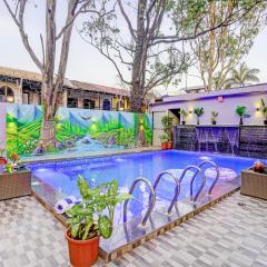 Alaya Stays 4 BHK with Poolside Gazebo & Garden - Villa Nest