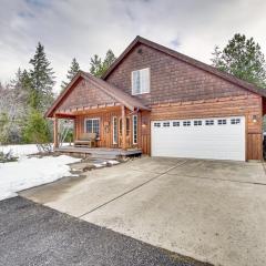 Forested Cle Elum Home with Trail Access and Deck