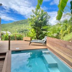 Lodge douceur tropicale Sainte-Luce vue mer