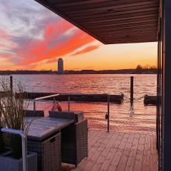 Hausboot Fjord Dory mit Biosauna in Schleswig