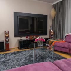Luxury apartment with sauna, grill and garage