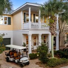 Seagrove Gardens Mins to the Beach Santa Rosa Retreat w Golf Cart A Design