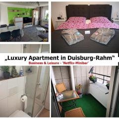 Luxury Apartment in Duisburg-Rahm - Business & Leisure - 'Netflix-Minibar'