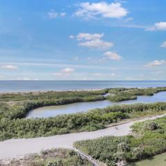 Elegant beachfront condo in private community