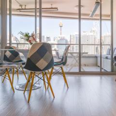 Stunning Darling Harbour View Apartment & Parking