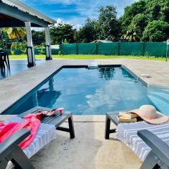 Grande villa moderne, calme, piscine & jardin