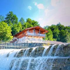 Ferienhaus Bachperle - Alpenidyll mit Kamin, Balkon oder Terrasse für Genießer
