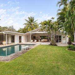 Upscale Kailua Getaway Steps to Swim Beach!