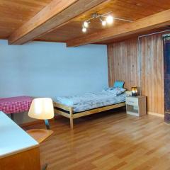 Zimmer mit Balkon auf Bauernhof