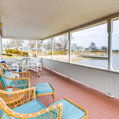 Dreamy Waterfront Westbrook Home on Private Beach