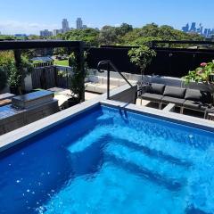 Penthouse perfection with private rooftop pool