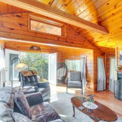 Cabin with Deck and Mountain Views Near Gatlinburg!